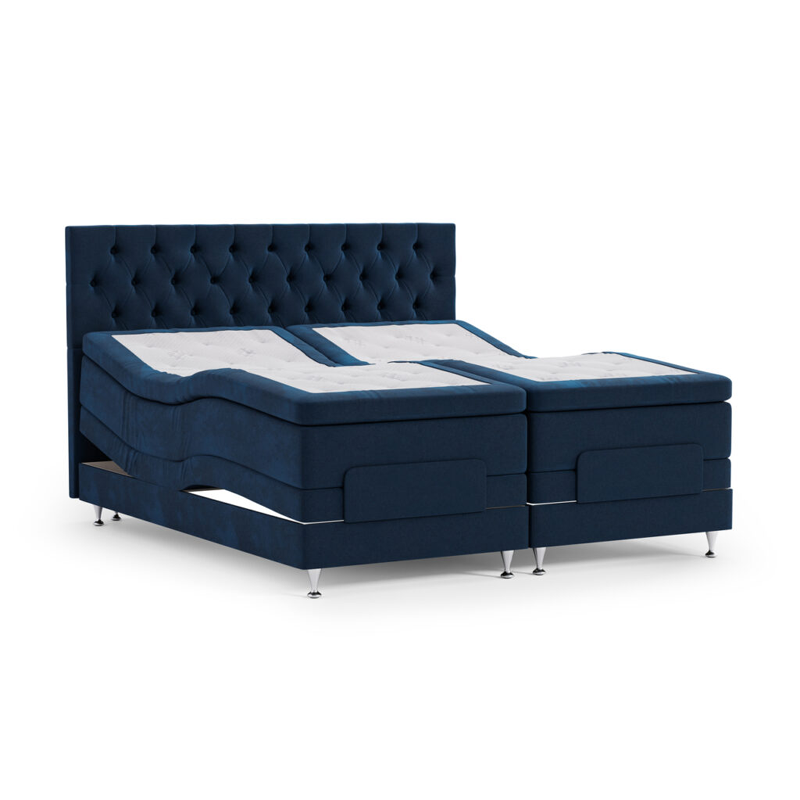 Dream Bed elevationsseng 35012 mørk blå