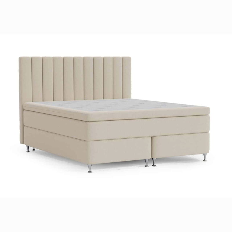 Dream Bed kontinentalseng model 30011 beige