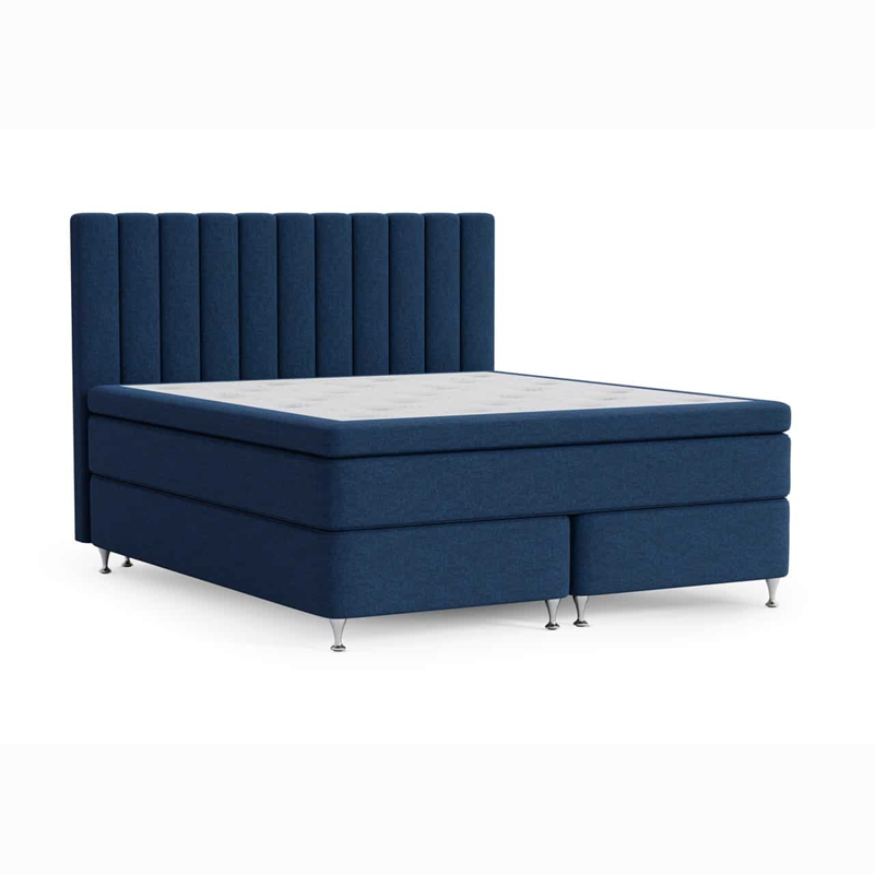 Dream Bed kontinentalseng model 30011 mørk blå